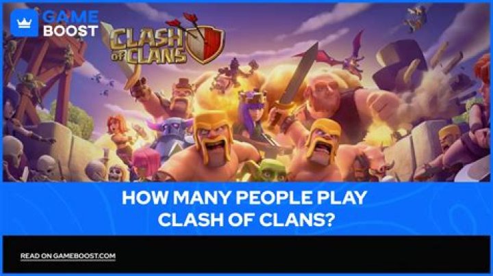 How many clash of clans players are there