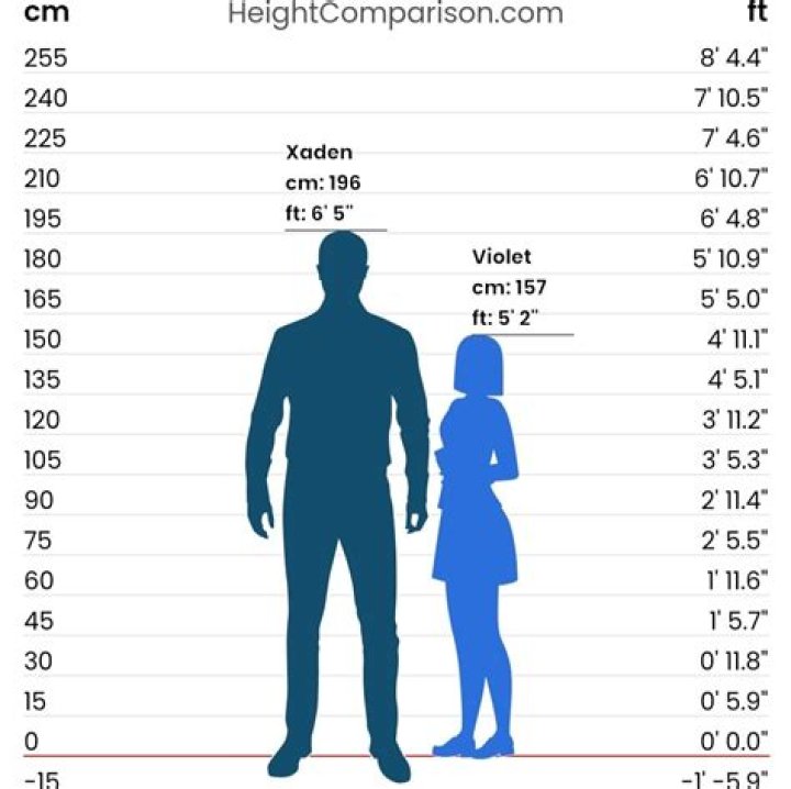 How much is 1 65 height