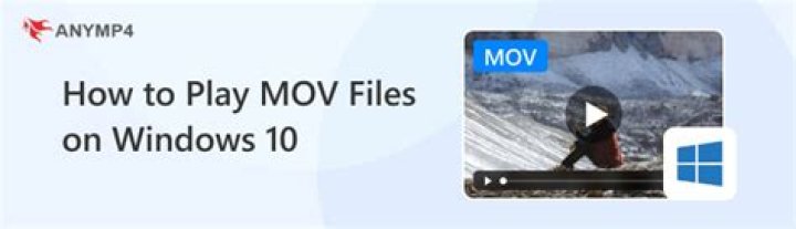 How to play mov files on windows 10