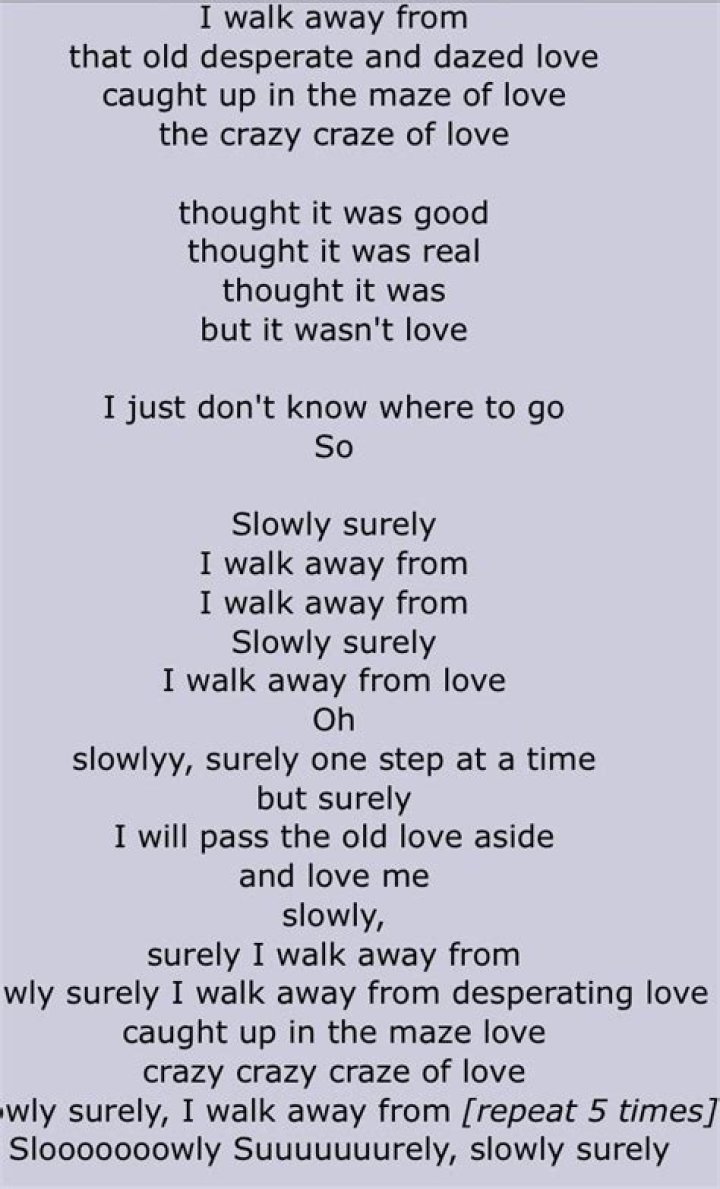 Jill Scott’s
Slowly Surely Lyrics