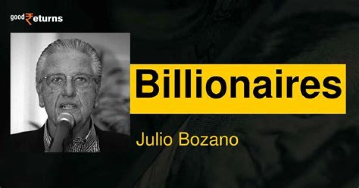 Julio Bozano’s biography, fact, career, awards, net worth & life story
