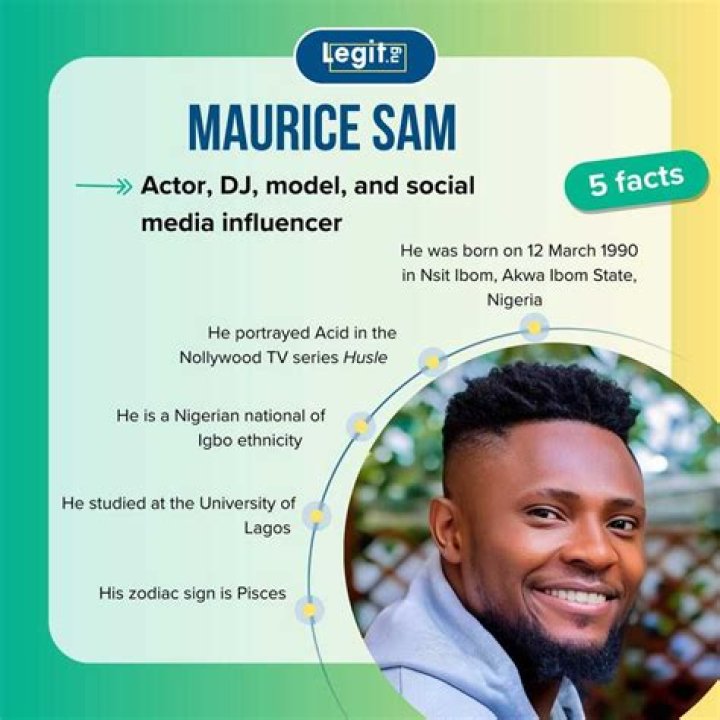 Maurice Sam Biography, Age & Movies