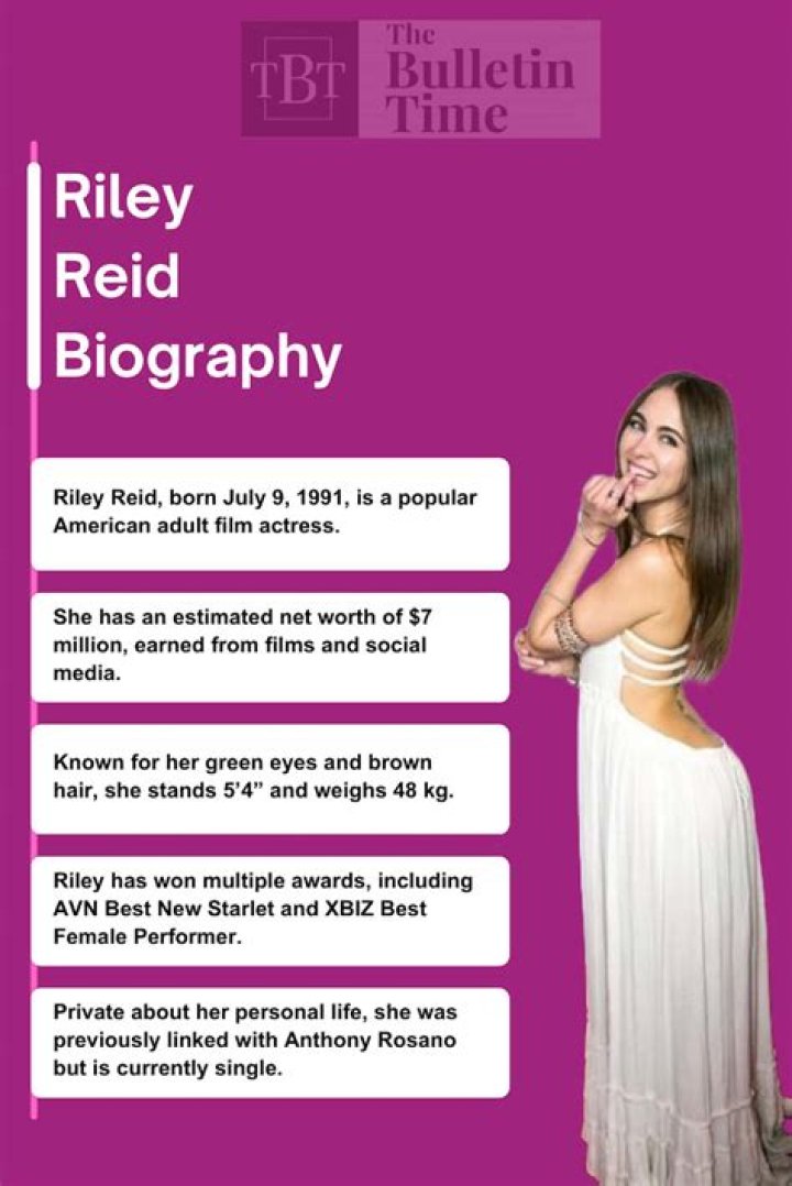 Riley Reid’s Net Worth, Biography, Career, Awards, Fact and Life Story