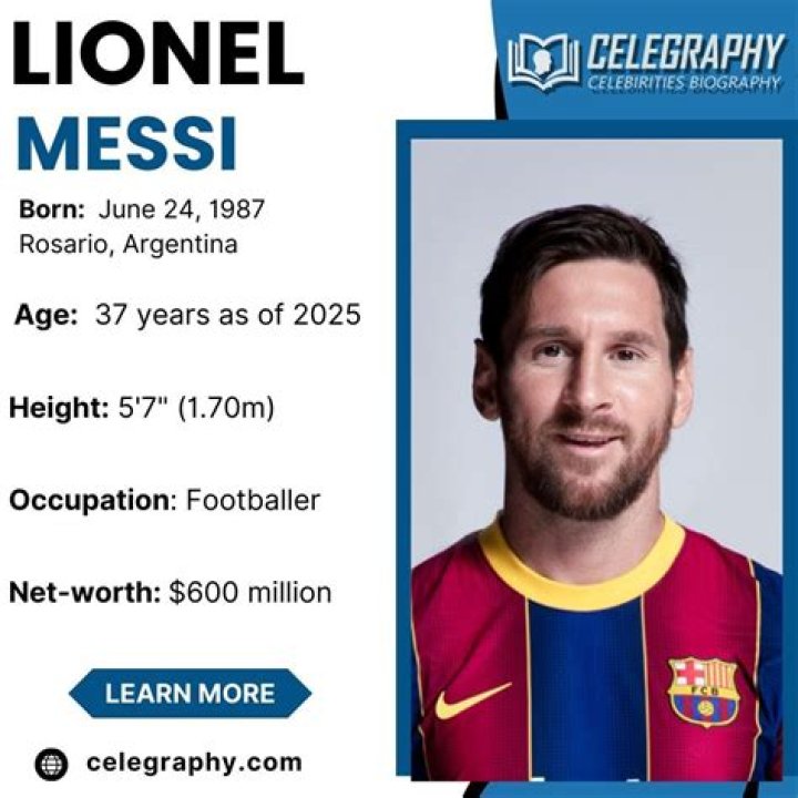 Rodrigo Messi Bio, Wiki, Age, Height, Brother, Job, Contacto, Net Worth