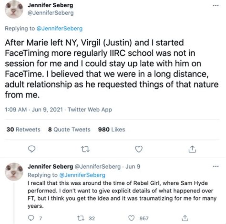 Who Is Virgil Texas Accuser Jennifer Seberg? Meet Her On Instagram